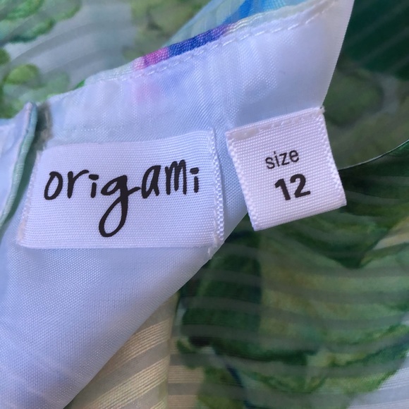 Multicoloured Floral Kids Formal Dress - Picture 3 of 3